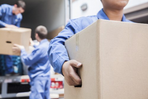 Team of professional movers at Alans Removal