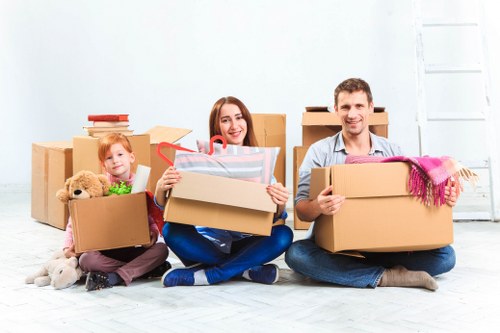 Professional Man and Van from Alans Removal assisting with a move