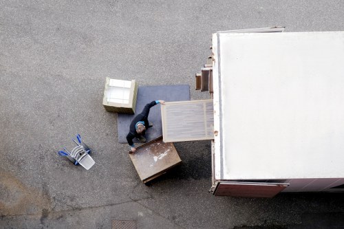 Alans Removal team packing belongings for transport