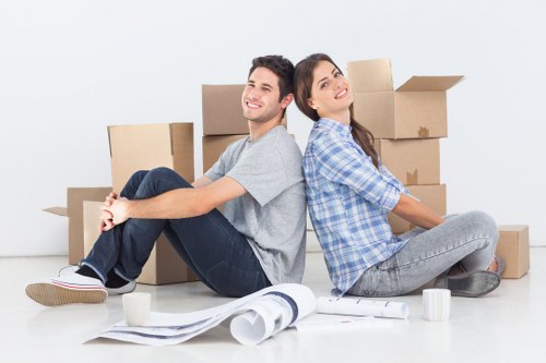 Variety of furniture items ready for pick-up by Alans Removal