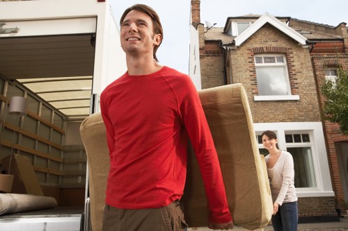 Business premises being set up post-move