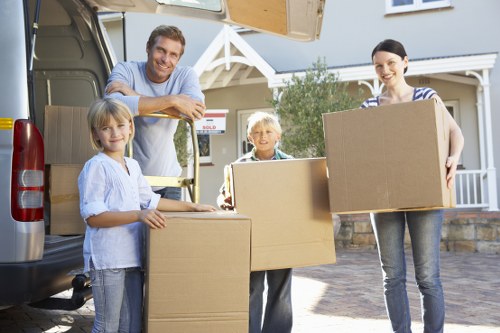 Eco-friendly packaging materials used by Alans Removal