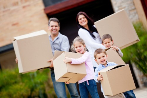 Alans Removal team handling furniture with care
