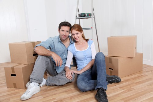 Alan's Removal moving truck fleet